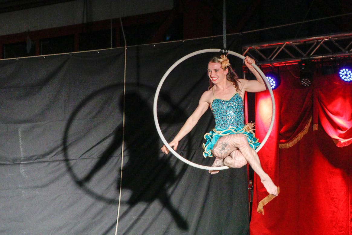 LLEGÓ EL CIRCO A PUERTO WILLIAMS